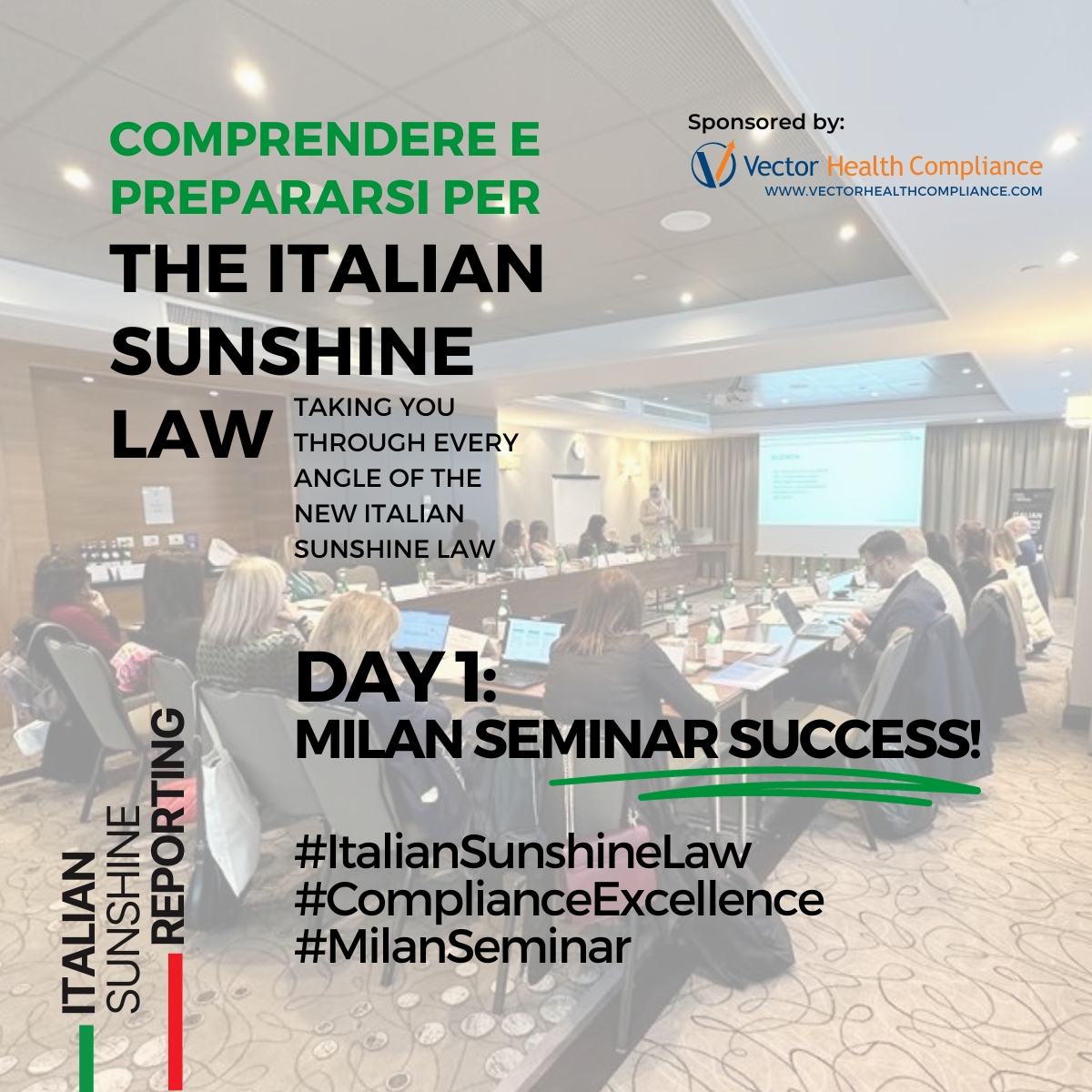 ISR SEMINAR POSTS Global Sunshine Reporting for HCP Engagement, US and Italian Transparency Reporting, Sunshine Laws, and Pharmaceutical Compliance