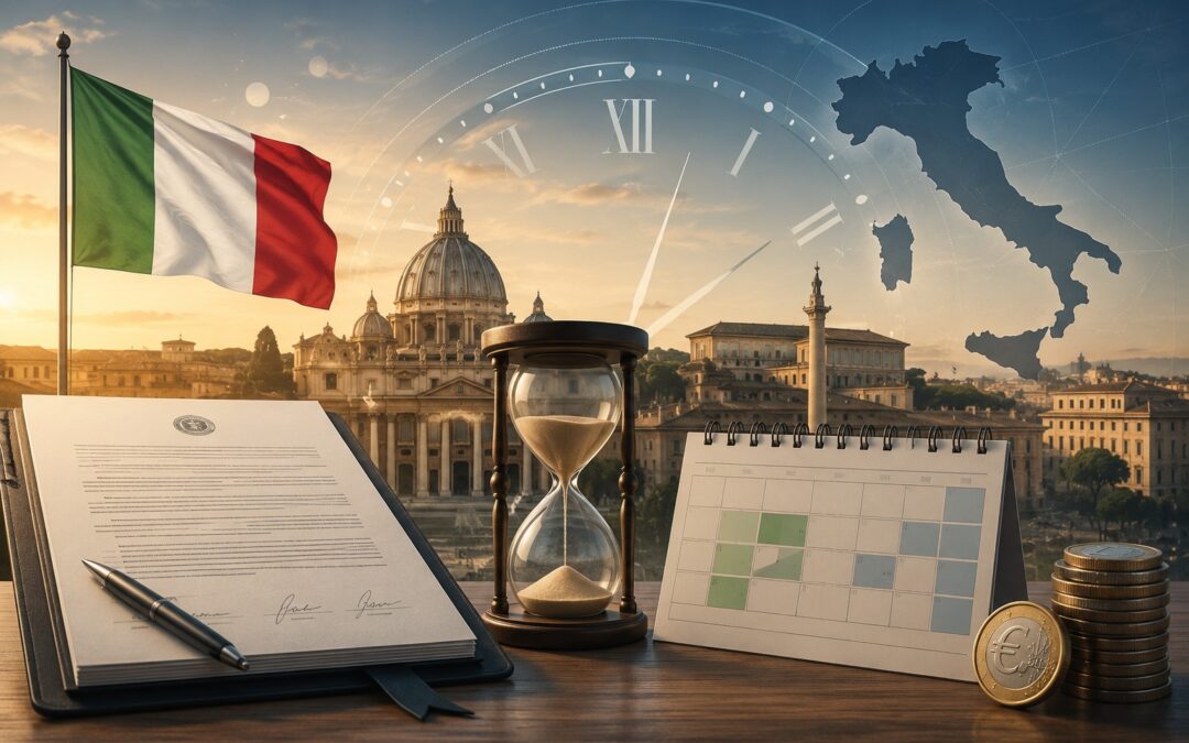 Gli orologi nascosti: perché accordi e pagamenti possono ricadere in periodi diversi ai fini della rendicontazione Sunshine in Italia